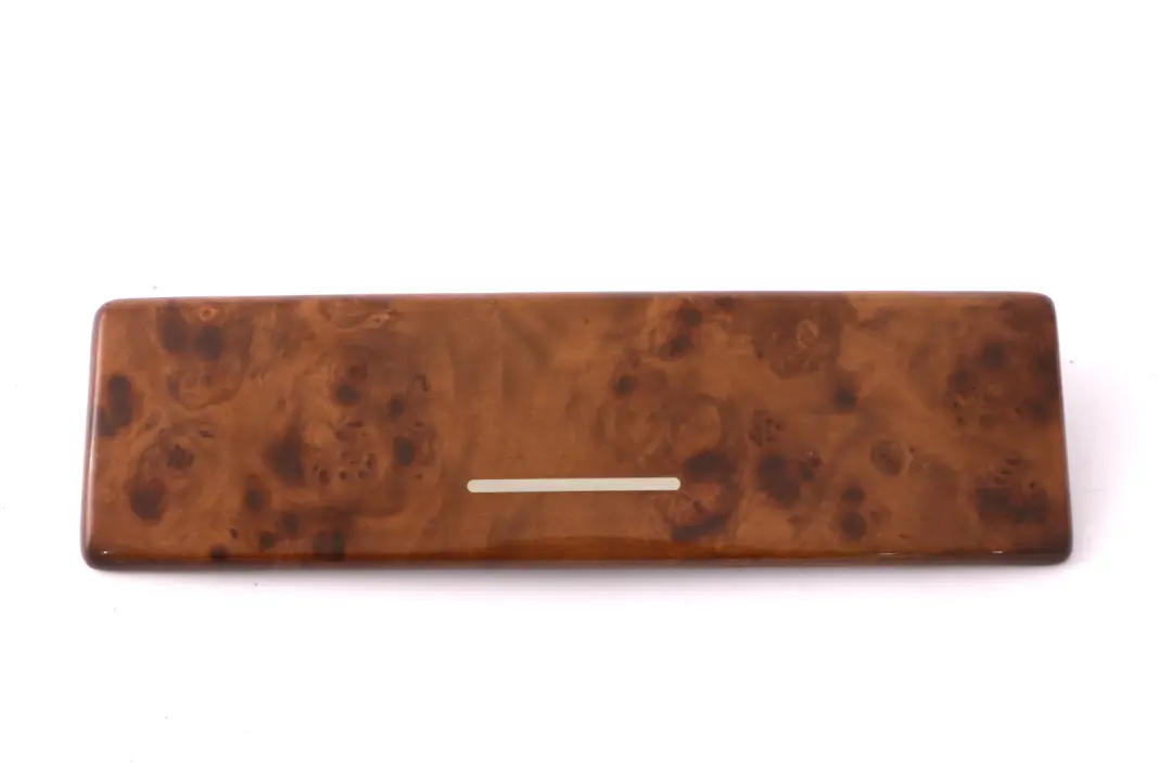 BMW X5 Series E53 Wooden Cover Can Holder Rear Trim Strip Light Poplar - SKU 8253126 - Part number 8253126