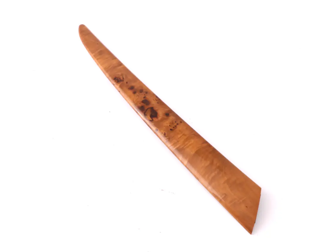BMW X5 Series E53 Wooden Strip Door Rear Right O/S Trim Light Poplar - SKU 8261750 - Part number 8261750