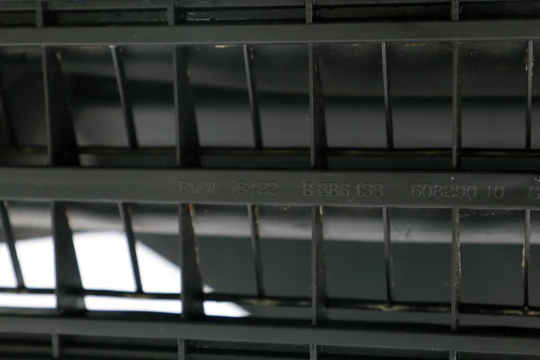 BMW 7 Series E65 E66 E67 Breather Covering Air Vent Rear Bumper - SKU 8386133 - Part number 8386133