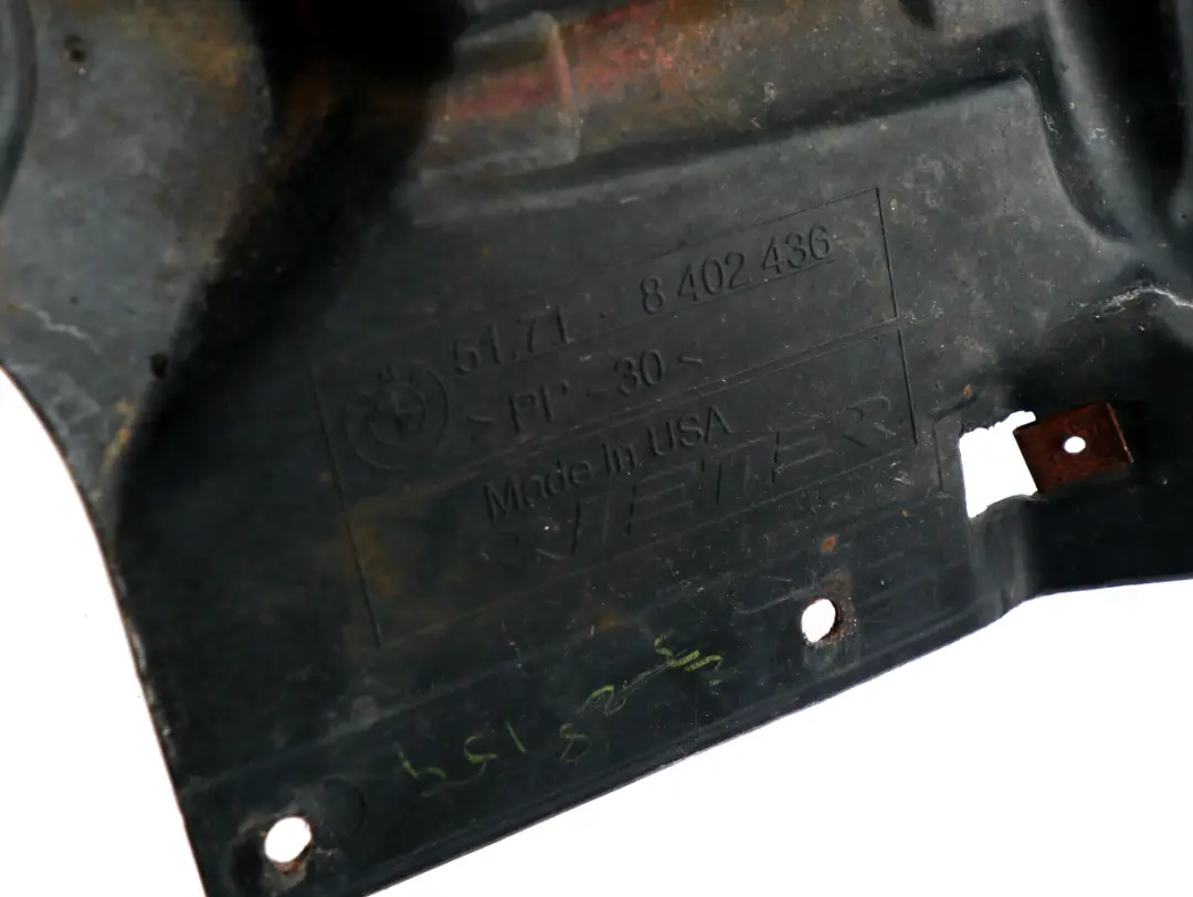BMW X5 E53 Motor De Gasolina Tapa De La placa De cribado - SKU 8402436 - Número de pieza 8402436
