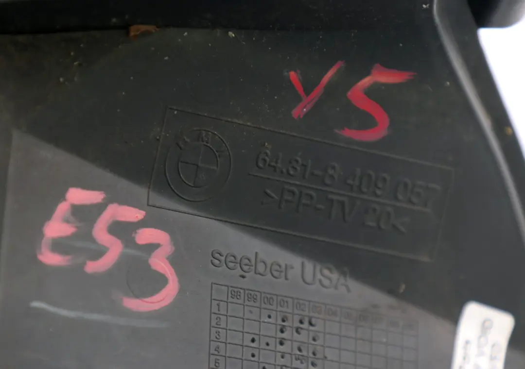 Venturi Boitier Microfiltre a Gauche pour BMW X5 E53 à propos du numéro de pièce 64318409057 BMW X5 E53 Venturi Boitier Microfiltre a Gauche - SKU 8409057 - Numéro de pièce 64318409057