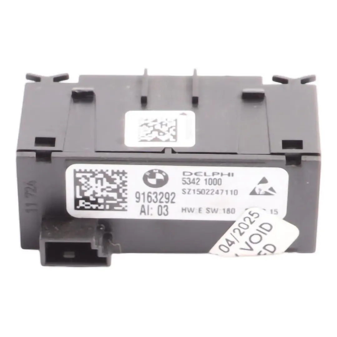 BMW F10 F11 X5 F15 X3 F25 F30 F36 Heated Seat Button Switch Panel - SKU 9163292 - Part number 9163292