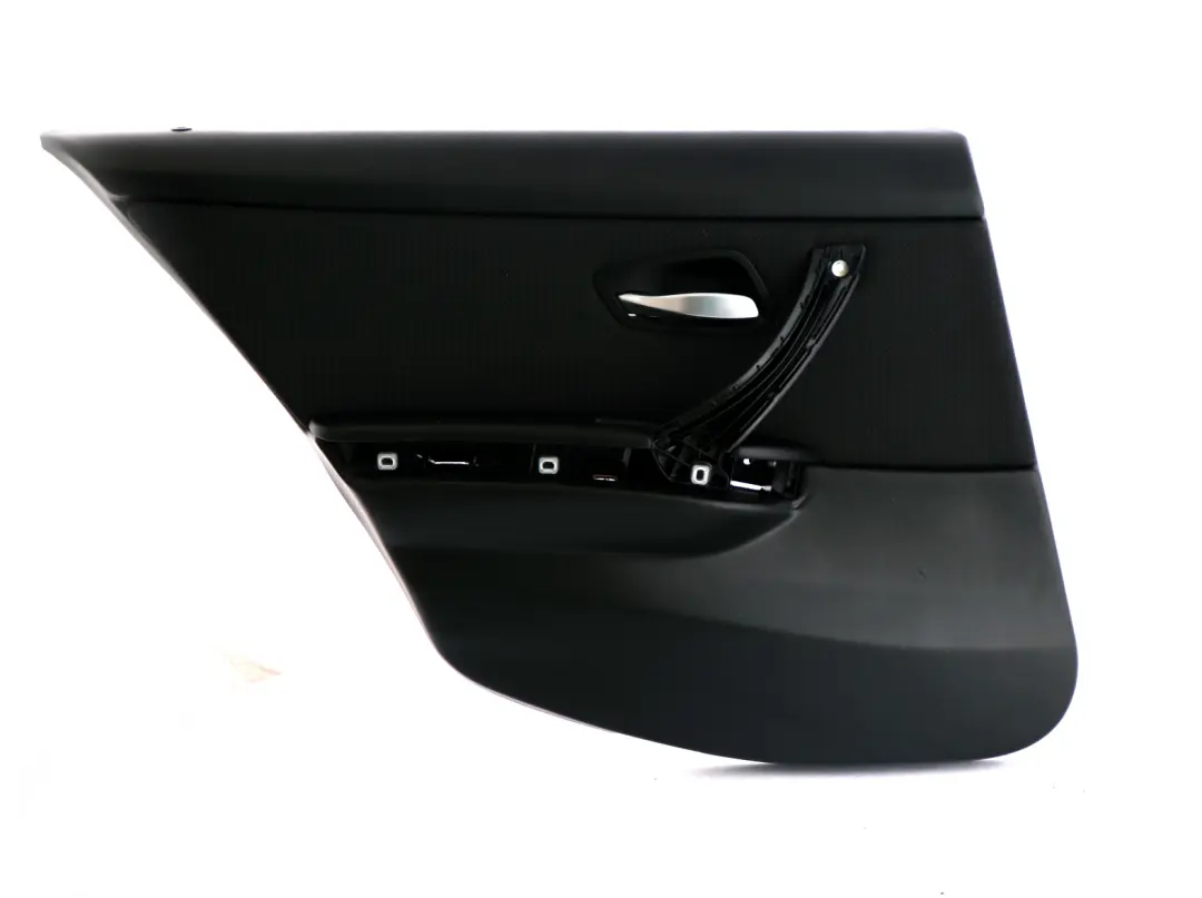 Forro Tarjeta Puerta Tela Trasera Izquierda Antracita para BMW E90N LCI con número de pieza 51429167899 BMW E90N LCI Forro Tarjeta Puerta Tela Trasera Izquierda Antracita - SKU 9167899 - Número de pieza 51429167899