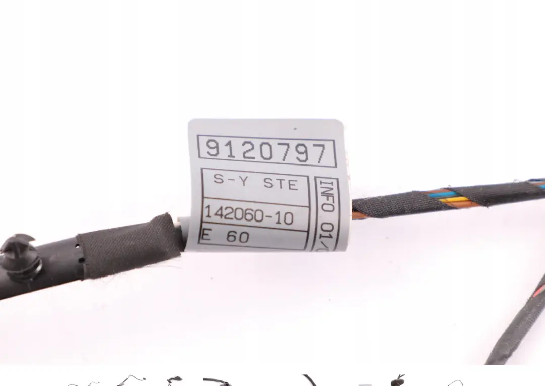 BMW 5 Series E60 E61 Rear Left Right Door N/O/S Wiring Cable Harness 9175887 - SKU 9175902 - Part number 9175902