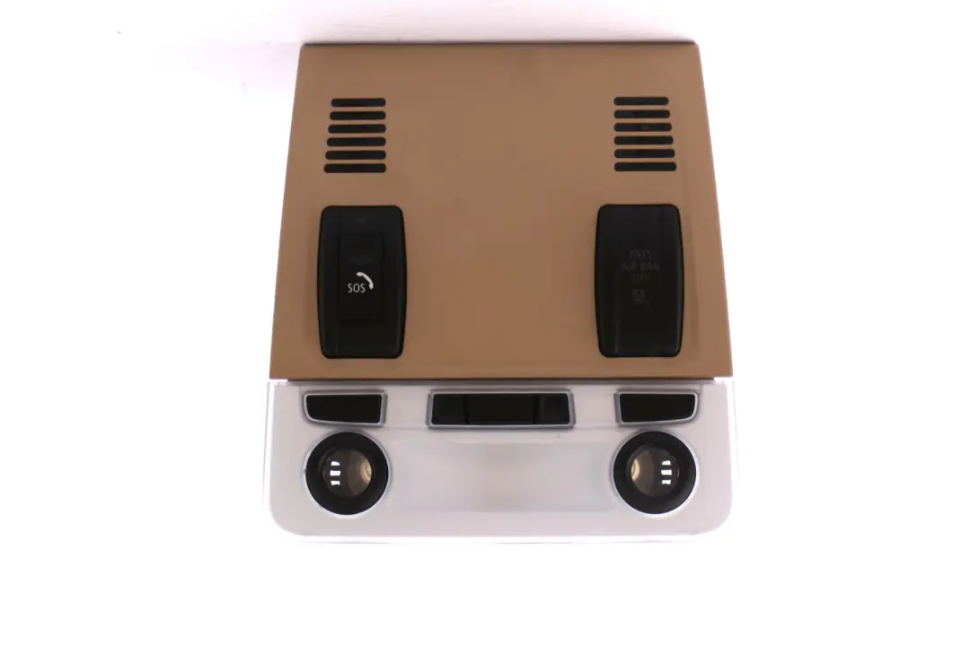 Interruptor techo luz control Beige para BMW X1 3 E84 E90 E91 E92 LCI con número de pieza 9225502 BMW X1 3 E84 E90 E91 E92 LCI Interruptor techo luz control Beige - SKU 9180028 - Número de pieza 9225502