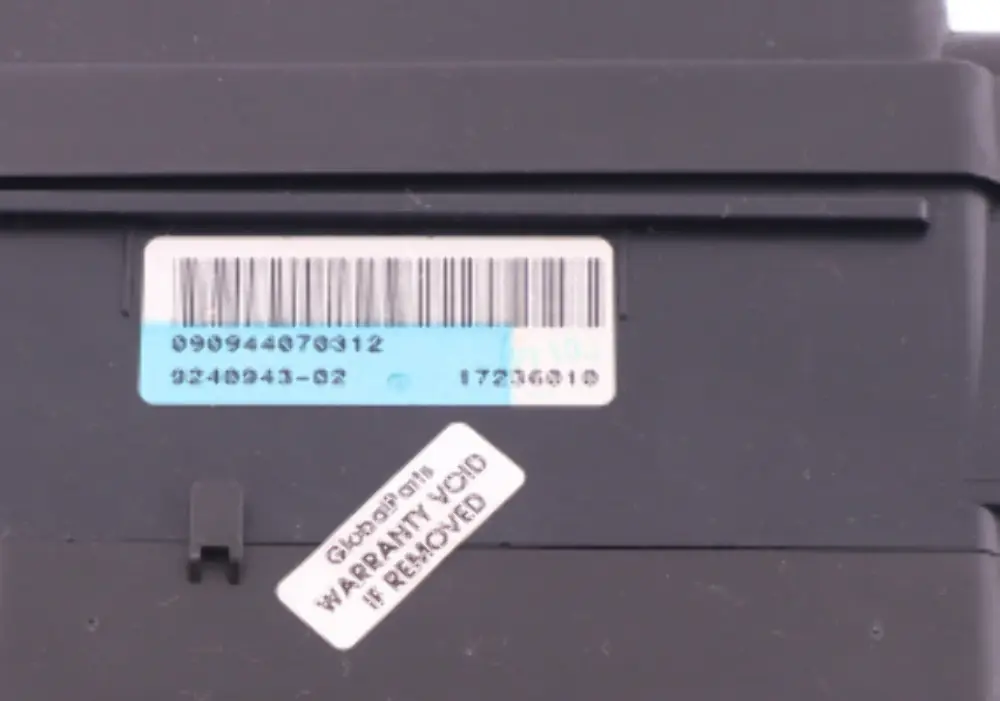 Mini Cooper R55 R56 LCI R60 Electrical System Fuse Distribution Box - SKU 9240943 - Part number 9240943