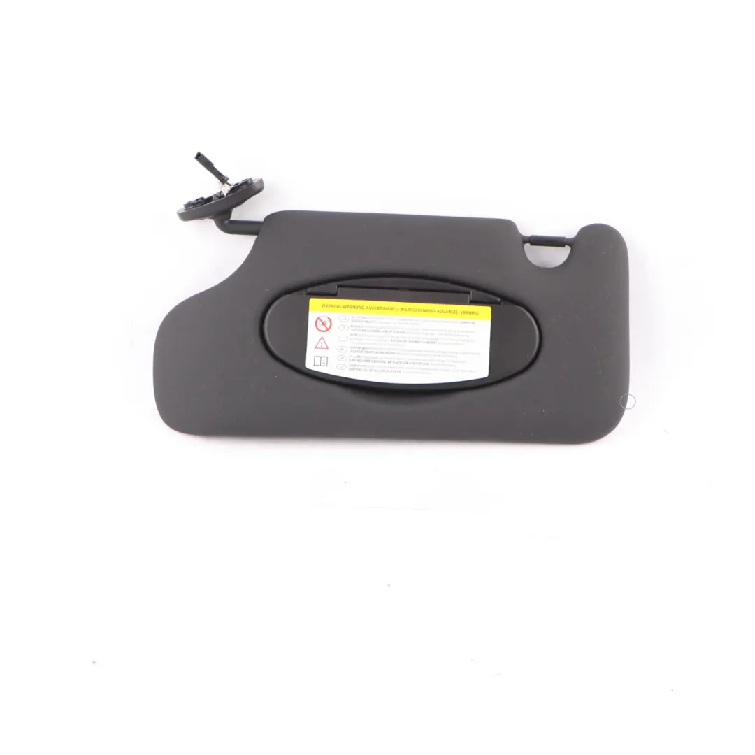 Izquierda Visera parasol Espejo Con Etiqueta Luz Negro Carbono para Mini R60 con número de pieza 9813129 Mini R60 Izquierda Visera parasol Espejo Con Etiqueta Luz Negro Carbono - SKU 9813129-1 - Número de pieza 9813129