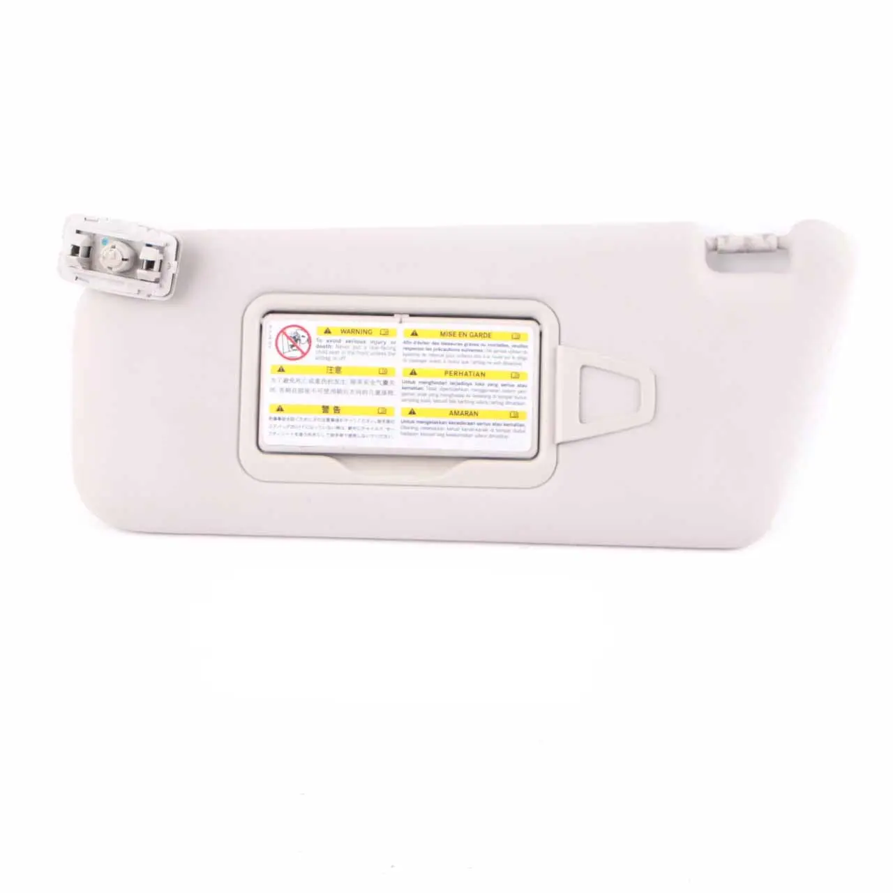 Pare-soleil Mercedes W169 W245 Couvrant Gauche Trim Panel Gris A1698100310