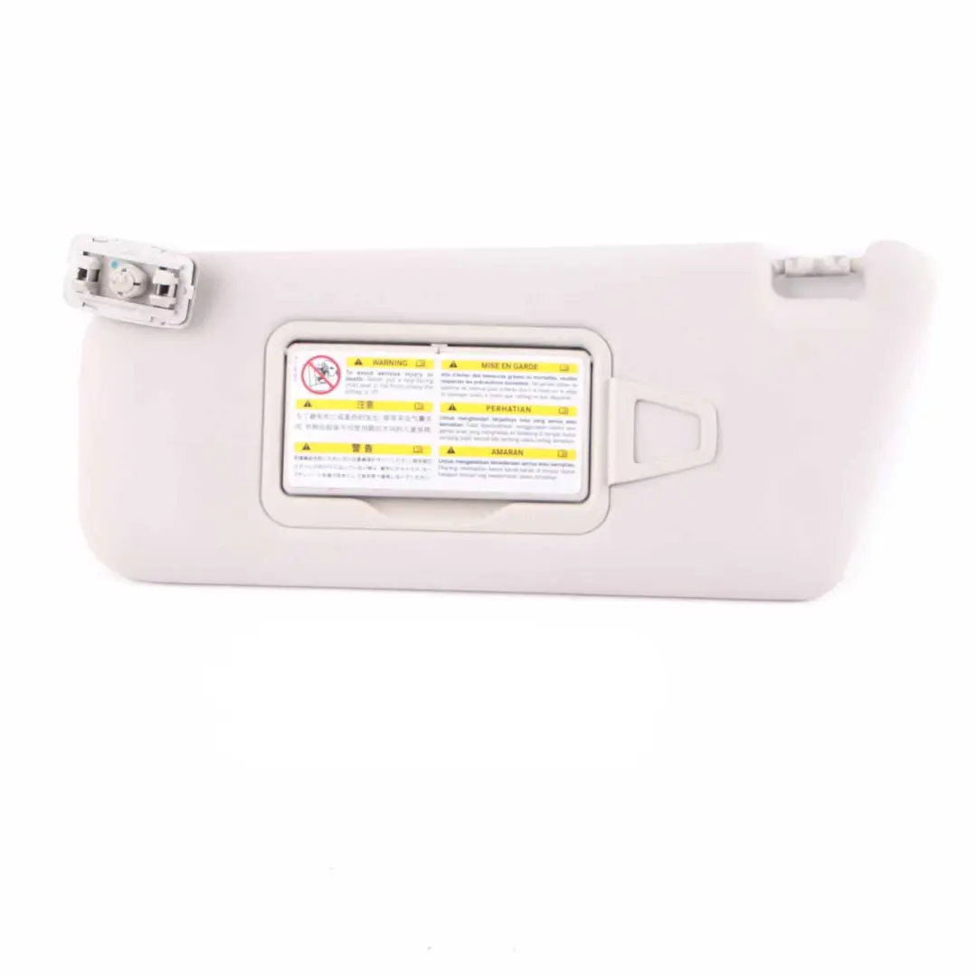  Sun Visor Mercedes W169 W245 Covering Left N/S Trim Panel Grey - SKU A1698100310-2 - Part number A1698100310