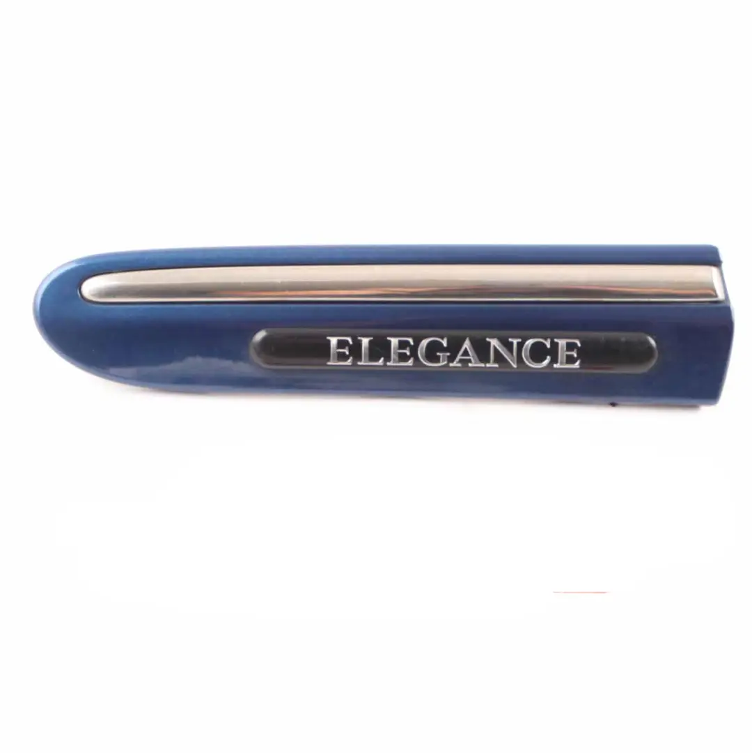 Fender Trim Front Left N/S Molding Strip Jaspis Blue to Mercedes W203 with Part number A2036904762 Mercedes W203 Fender Trim Front Left N/S Molding Strip Jaspis Blue - SKU A2036904762-JAR - Part number A2036904762