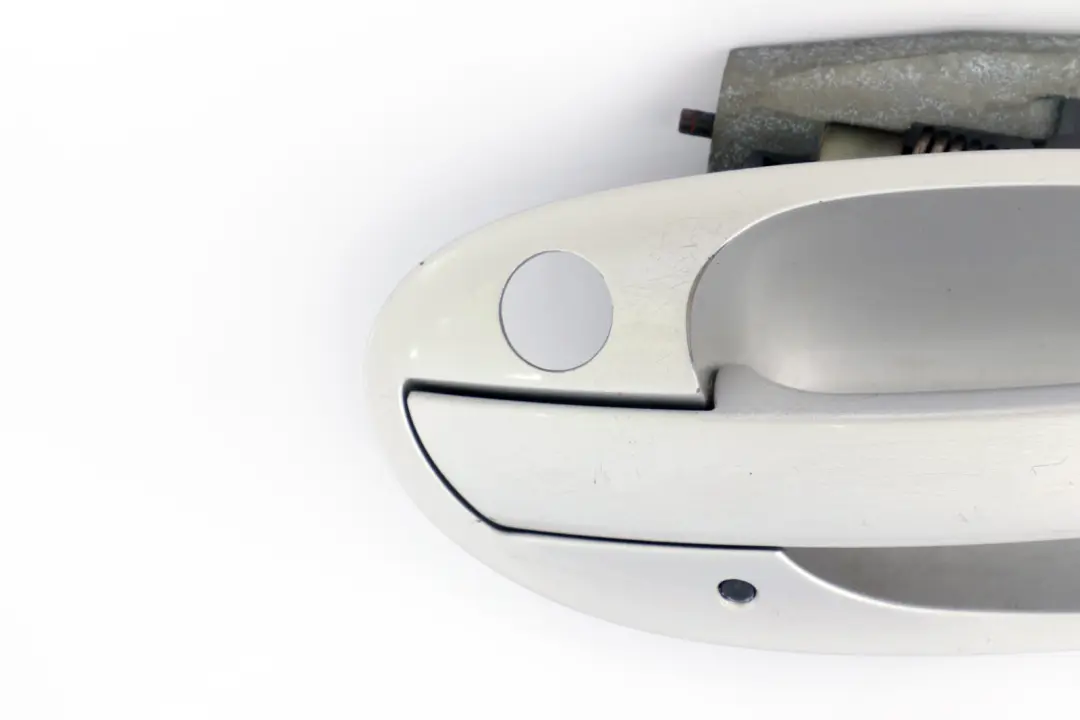 BMW 7 Series E65 Front Right Grab Handle Door Opener O/S Titansilber Silver 354 - SKU rhd-0140536-TS - Part number 0140534