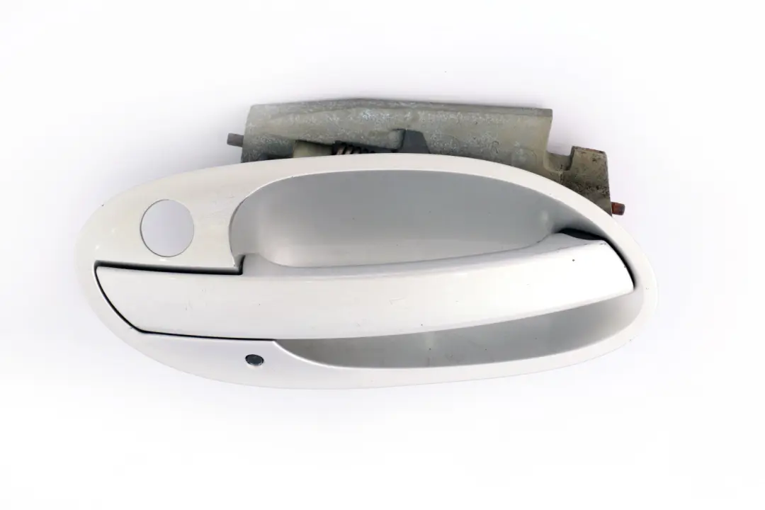 BMW 7 Series E65 Front Right Grab Handle Door Opener O/S Titansilber Silver 354 - SKU rhd-0140536-TS - Part number 0140534