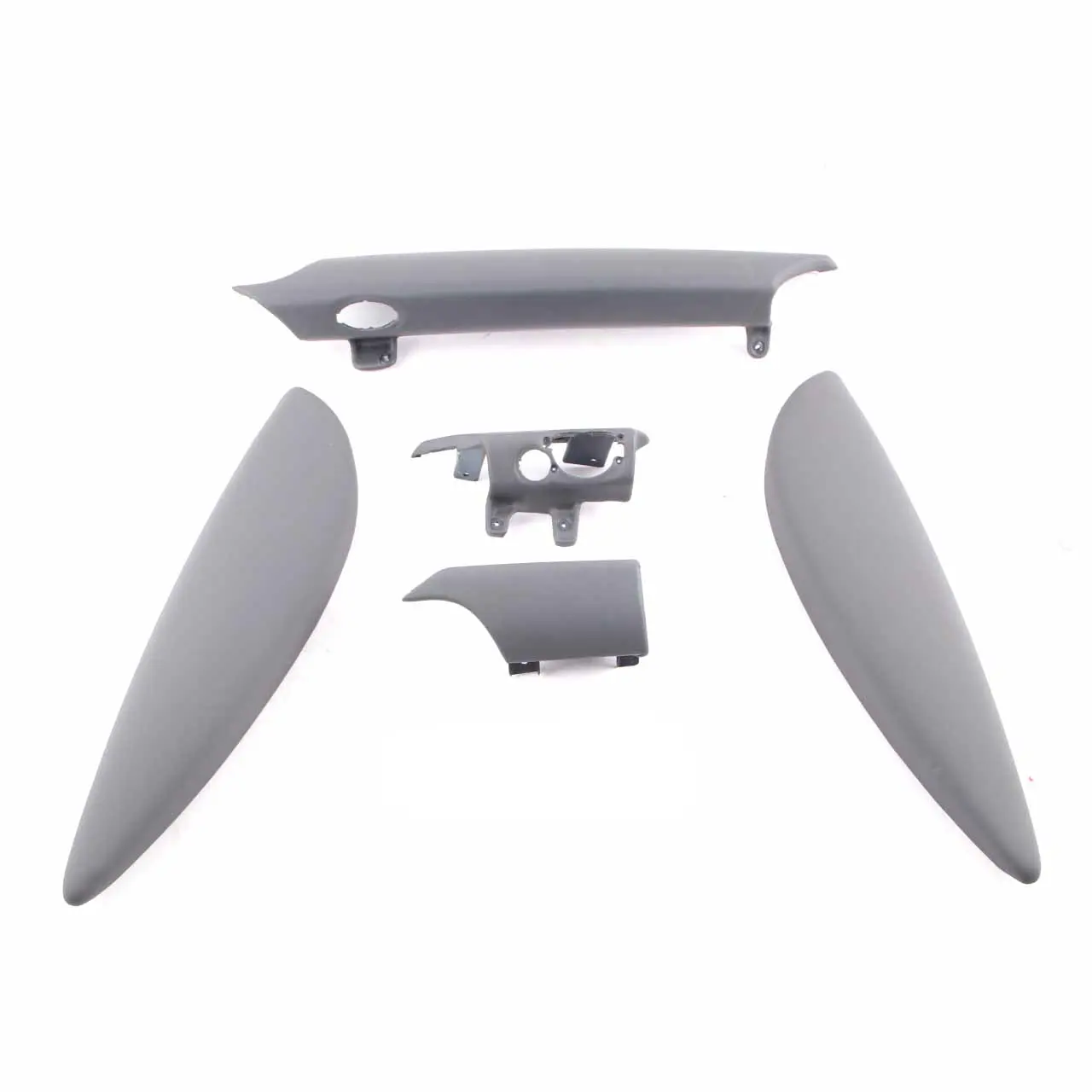 Mini Cooper One R56 Dashboard Dash Lower Trim Set Kit Dark Grey