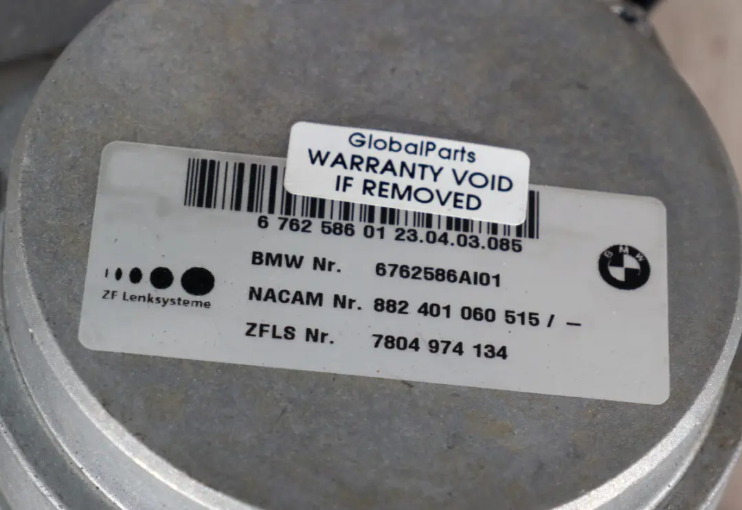 Steering Column Servo Unit Manual Gearbox to BMW Z4 Series E85 Roadster Electric with Part number 6766417 BMW Z4 Series E85 Roadster Electric Steering Column Servo Unit Manual Gearbox - SKU rhd-6766417 - Part number 6766417