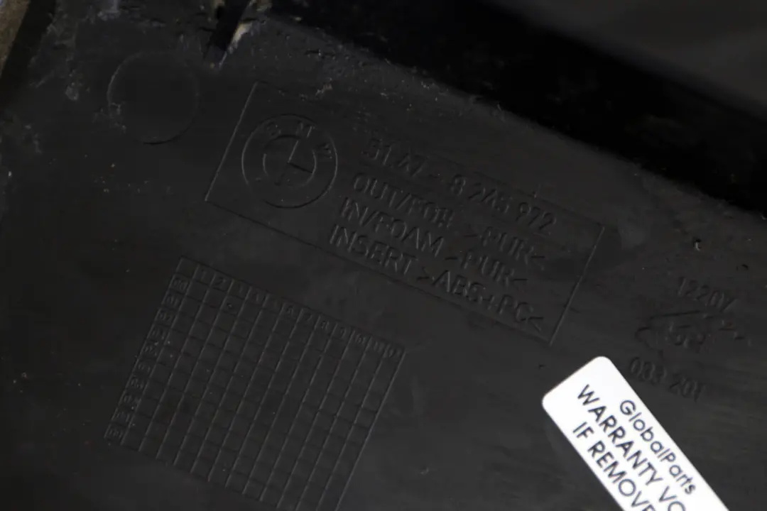 BMW X5 Series E53 Dashboard Lower Trim Panel Cover Right O/S Grey - SKU rhd-7001129 - Part number 7001129