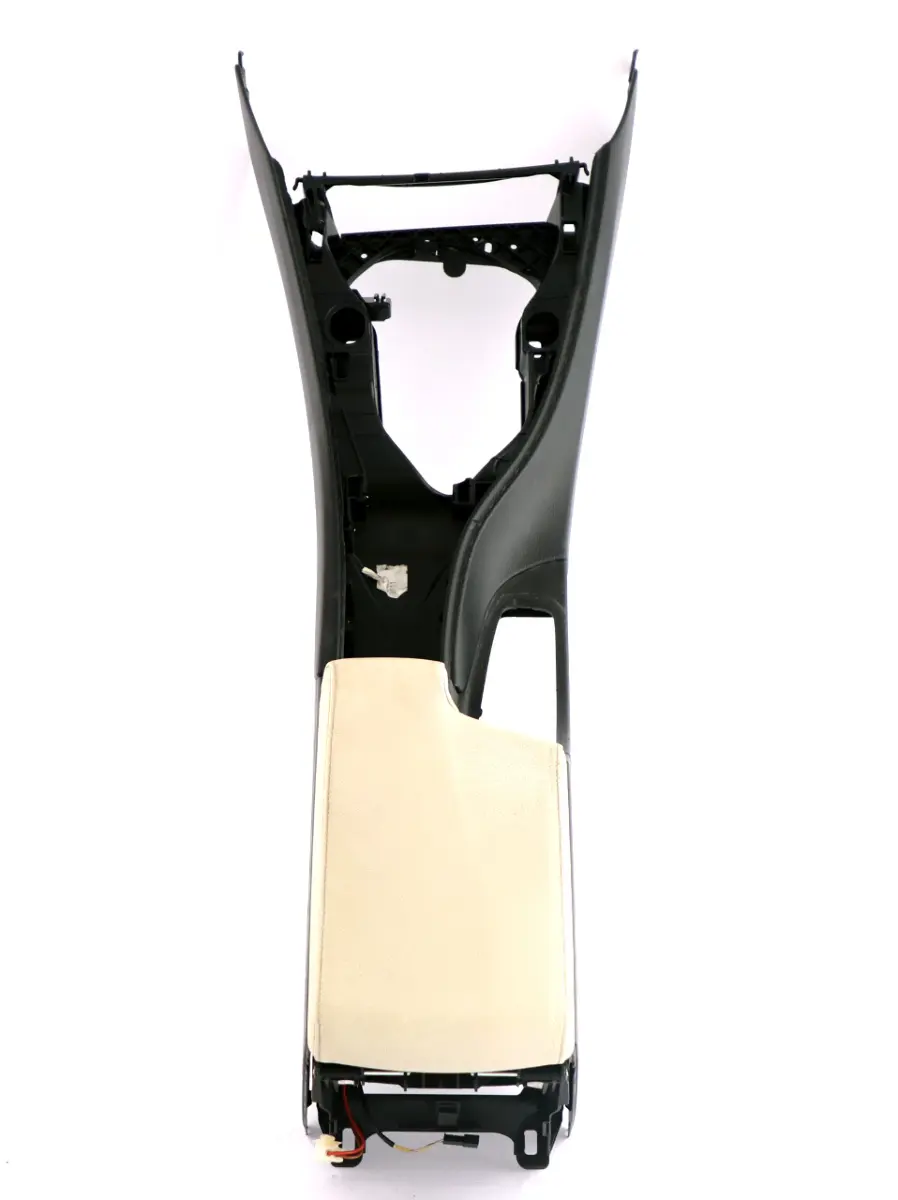 BMW 3 Series E90 E91 7 Centre Console Leather Armrest Black Lemon - SKU rhd-7130692-7 - Part number 7130692