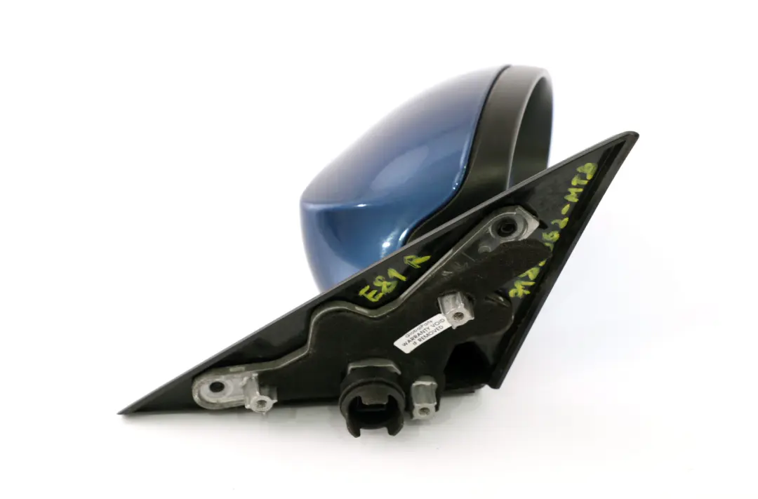 Right Wing Mirror O/S Montegoblau Blue Metallic A51 to BMW 1 Series E81 E82 E88 with Part number 7185362 BMW 1 Series E81 E82 E88 Right Wing Mirror O/S Montegoblau Blue Metallic A51 - SKU rhd-7185362-MTB - Part number 7185362