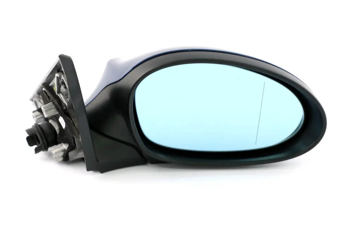 BMW 1 Series E81 E82 E88 Right Wing Mirror O/S Montegoblau Blue Metallic A51 - SKU rhd-7185362-MTB - Part number 7185362