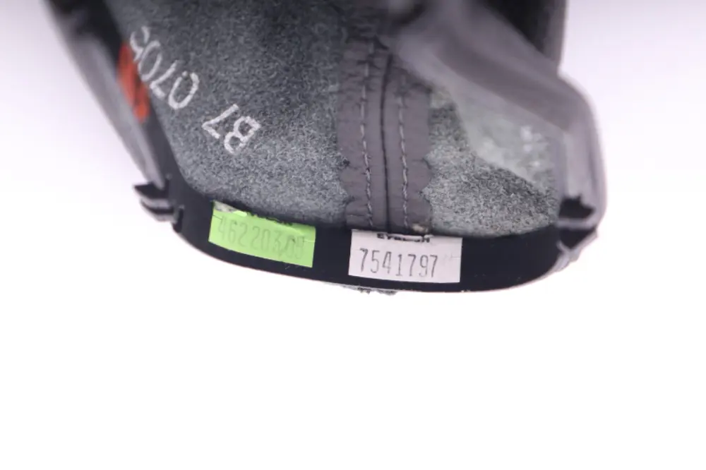 BMW 6 Series E63 E64 Selector Lever Boot Cover Leather Basalt Grey - SKU rhd-7541797 - Part number 7541797